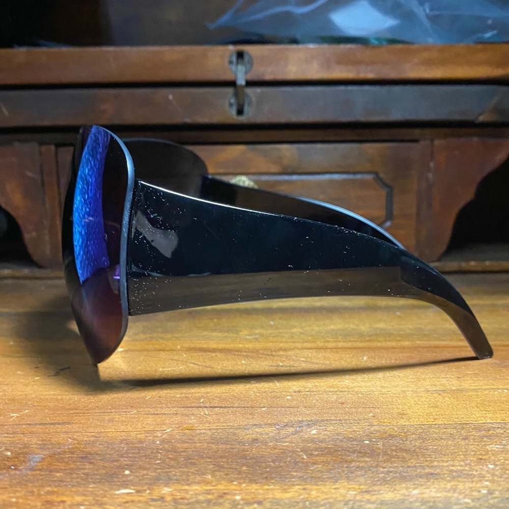 Rainbow Oversized Mirror Sunglasses - image 4